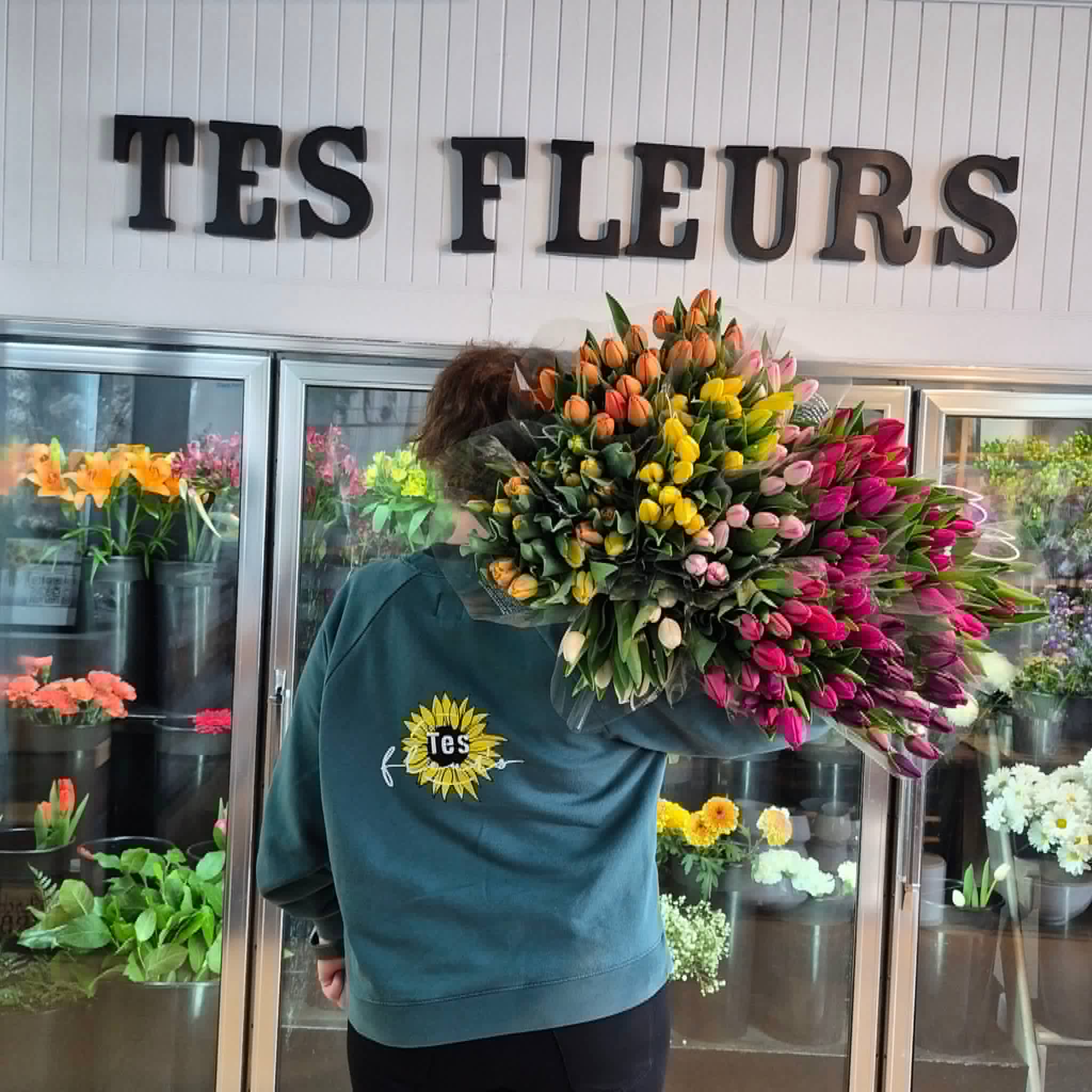 Bouquet de 10 tulipes