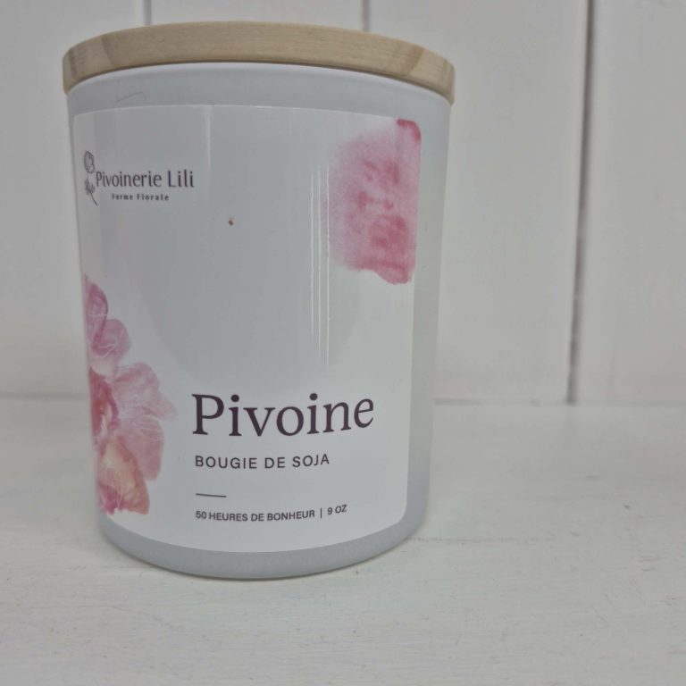 Bougie - Pivoinerie LiLi